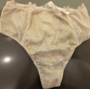 Victoria's Secret High-Waist Panty - Gold Shimmer